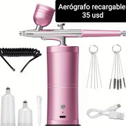 Aerógrafo recargable,dulces ,pastelería, barbería moderna - Img 56743635