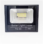 Power bank solar Lámpara LED Recargable con panel solar Luz solar 100w - Img 45720824
