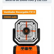 VENTILADOR RECARGABLE - Img 57194842