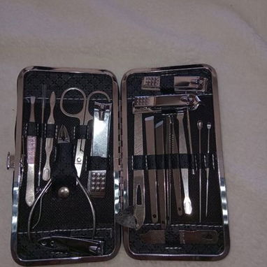 SET DE MANICURA Y PEDICURA MULTIFUNCIONAL CH-0328 VT# - 6/6