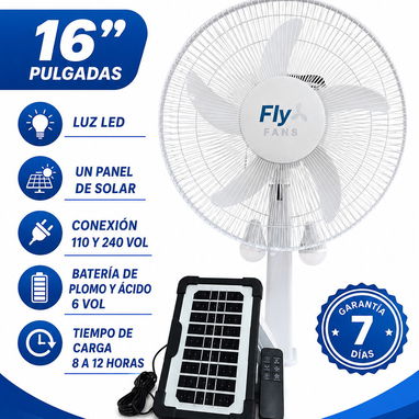 ✅️VENTILADOR RECARGABLE DE PEDESTAL MARCA FLY FANS 75USD - 2/10