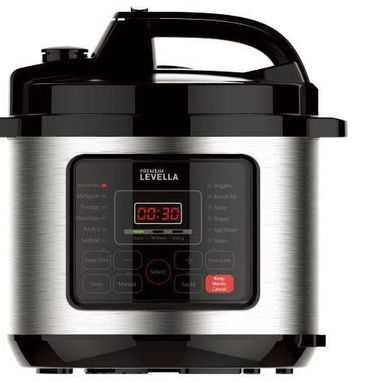 Olla de Presión Eléctrica PREMIUM LEVELLA 6L | Panel digital con programas | Capacidad de 6 l... | videojuegoshabana.com - Img 122882284