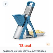 ‼️Cortador vertical Manual de verduras, factura de compra ‼️ - Img 54934126