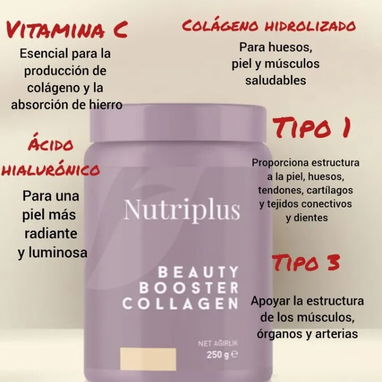 Colágeno, sabor a chocolate, sirve para las uñas débiles, caída del cabello, piel flácida, contiene vitamina C, - 2/2