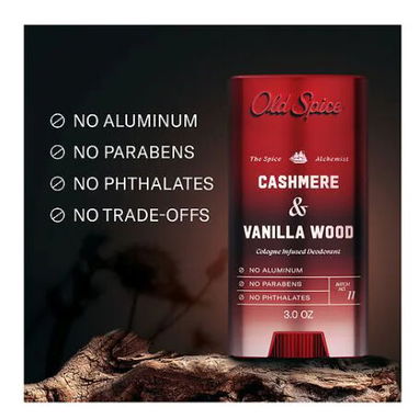 Desodorante + Colonia Old Spice Cashmere & Vanilla Wood – Fragancia Masculina Premium - 4/4