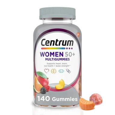 Multivitaminas Centrum para mujer y hombre 50+ 140 gomitas 28 usd - 2/2