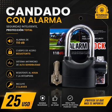 De hogar, bomba de sifón, extintor químico seco, espuma aislante, cinta para destupir, candado con alarma, pintura spray - 6/7