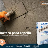 🧱 INTOMAP R2 (MAPEI) Mortero de repello premezclado a base de cal aérea + aglomerantes hidráulicos - Img 56434986