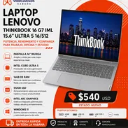 Laptop Lenovo ThinkBook 16 G7 IML Core Ultra 5 16GB 512GB SSD | 16” en La Habana - Img 55157708