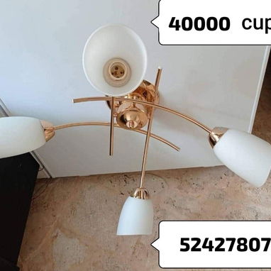 Lámparas de techo de 2 y de 3 bombillas - Img 121755202