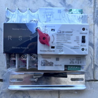 Transfer 120V-100A-3Polos -$50 Protector de Voltaje Digital de línea 120V-63A-$20 Breake 2polos 32A-Alarma para exterior - 5/5