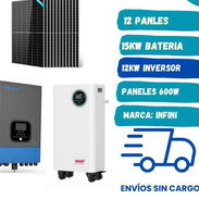 Kit solar completo 12 kw +12 paneles solares bifaciales 600w - Img 57152745
