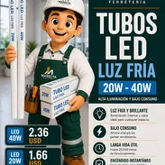 FE-Tubos led ✔ Luz blanca brillante. ✔ Bajo consumo eléctrico. ✔ Larga vida útil. - Img 56392418