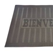 En venta alfombra bienvenido , negra , engomada - Img 45892592