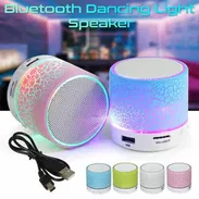 🔊 Altavoz Bluetooth Portátil LED 🔵 Con Luces, Ranura TF, Manos Libres y Sonido Potente 3W – Mini Speaker Ideal para PC - Img 51741669