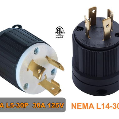 Conectores o tomas NEMA L5 y L14 de 30A para plantas eléctricas - 2/2