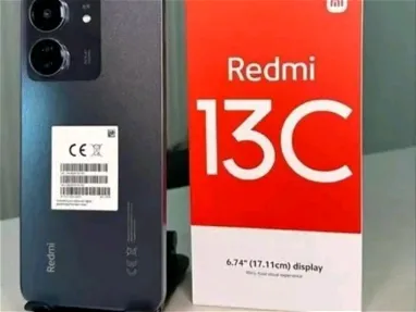 Redmi 13 C nuevo en su caja con mica y protector de 256gb - Img main-image-45566643