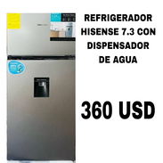 Refrigerador HISENSE 7.3 CON DISPENSADOR DE AGUA $ 360USD - Img 58018156