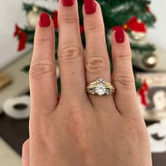 Anillos de matrimonio solamente D'Brillan casarse bodas - Img 56118100