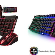 Orzly Hornet RX-250 Combo Gamer 4 en 1 Teclado RGB + Mouse Gaming + Auriculares con Micrófono + Alfombrilla - Img 57531346