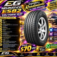 NEUMÁTICO EG ES82 225/70R16 103T, ENTREGA DE FACTURA PARA SU GARANTÍA. VARIEDAD DE NEUMÁTICOS Y ARTÍCULOS IMPORTADOS - Img 57542154