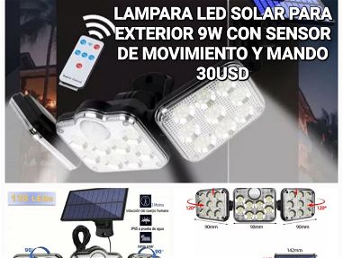 Carteles lumínicos,alarmas y luces decorativas solares - Img 66564453