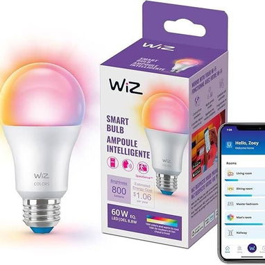 📞53884600.🎇 Bombilla Inteligente WiZ LED A19 Full Color🎇 Mensajería disponible.🚴 - 2/6