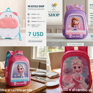 Mochilas y merenderos térmicos para todas las edades serv de mensajeria costo adicional - Img 56007959
