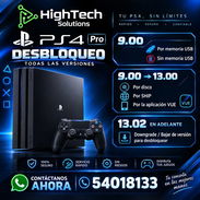 Desbloqueo de ps4 para todas las versiones. tel:54018133 - Img 53469930