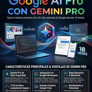 Plan de 18 Meses: Google AI Pro con Gemini Pro + 5TB - Img 58112934