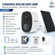 Camara se seguridad con panel solar - Img 56962225