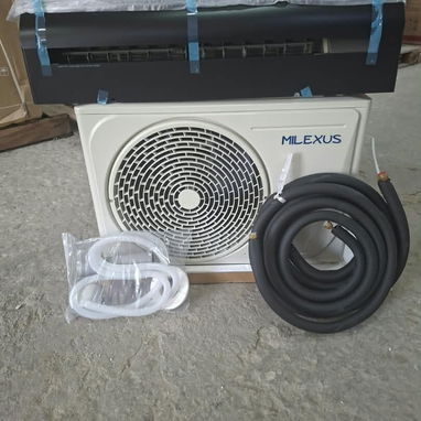 *Split Milexus 110V 1 tonelada ⚫️*  - Marca: Milexus - 110V - Convencional - 12.000 BTU - Compresor TOSHIBA - - 3/5