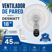Ventilador de pared Desmatt 18" - Img 57607001