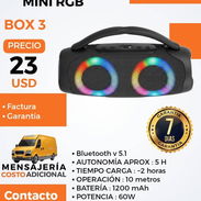 BOCINA MINI RGB BOX 3 - Img 55343903
