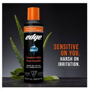 Gel de Afeitar con Aloe para Piel Sensible | 7 oz Edge Sensitive Skin – - Img 57688790