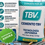 Cemento TBV importado de 50kg - Alta Resistencia y Durabilidad (kinetica) - Img 53202951