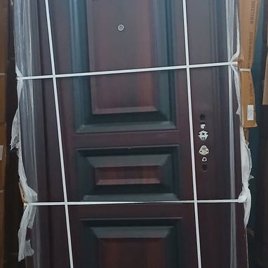 Puertas de acero, para exteriores, imitacion madera - Img 123090223