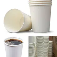 Vasos biodegradables 8oz (de cartón). Para todo tipo de líquidos, fríos o calientes - Img 57027346