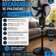 Ventilador recargable - Img 56294965