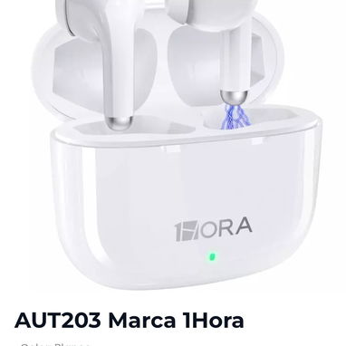 Audífonos inalámbricos 1Hora 🤍🖤🎧🏪 - 2/5