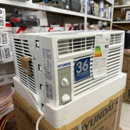 Aire acondicionado de ventana Hyundai nuevo 110volt 5000btu bajo consumo - Img 58177063