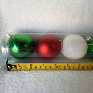 Bolas Navideñas blanco verde rojo | 8 USD - Img 57912900