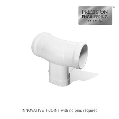 Conjunto de piscina ovalada elevada Prism Frame™ de 20′ × 10′ × 48″ - 8/10