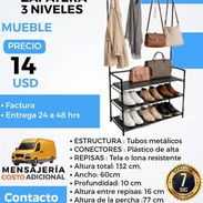 CLOSET CON ZAPATERA 3 NIVELES - Img 57294131