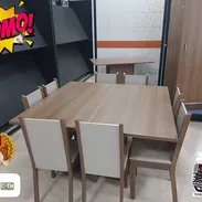 Juego de comedor y puertas para interior de madera - Img 55548609
