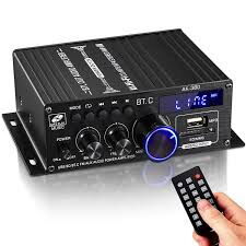 AK-380 mini amplificador de potencia de audio Bluetooth 5.0 - Img 100581081