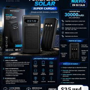 Power Bank con panel solar 30000mah - Img 57212010