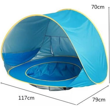 Casita con piscina para niños para la playa 🏖️ - 2/4