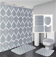 Juegos de cortinas de baños con alfombras 53243147 - Img 45420573