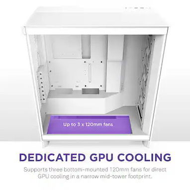 Chasis NZXT H7 Flow Mid-Tower ATX PC Blanco - Img 123415367